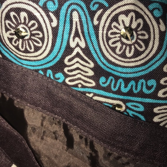 Linen Sequin Skirt by Carol Little - Picture 9 of 12